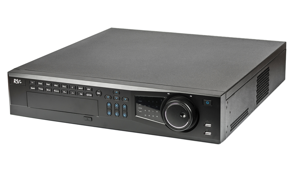 64-канальный видеорегистратор RVi-HR16/64-4K